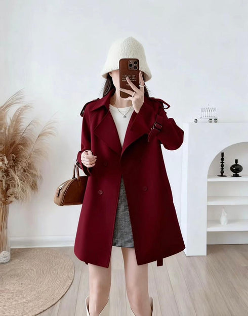 Women Short Trench Coat